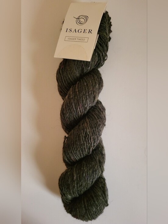 Sonder Yarn Co. Other - Isager Tweed Wool Yarn In Bottle Green, 300g